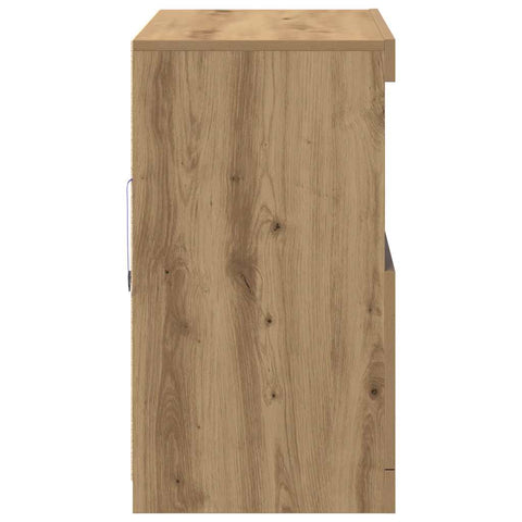 vidaXL Sideboard Brown 81 x 37 x 67 cm Engineered wood