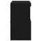 vidaXL Sideboard Black 81 x 37 x 67 cm Engineered wood