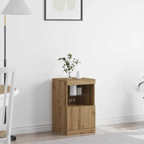 vidaXL Sideboard Artisan oak 41 x 37 x 67 cm Engineered wood