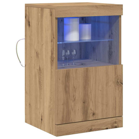 vidaXL Sideboard Artisan oak 41 x 37 x 67 cm Engineered wood