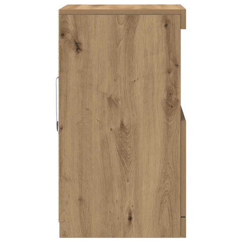 vidaXL Sideboard Artisan oak 41 x 37 x 67 cm Engineered wood