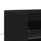vidaXL Sideboard Black oak 41 x 37 x 67 cm Engineered wood