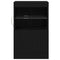 vidaXL Sideboard Black oak 41 x 37 x 67 cm Engineered wood