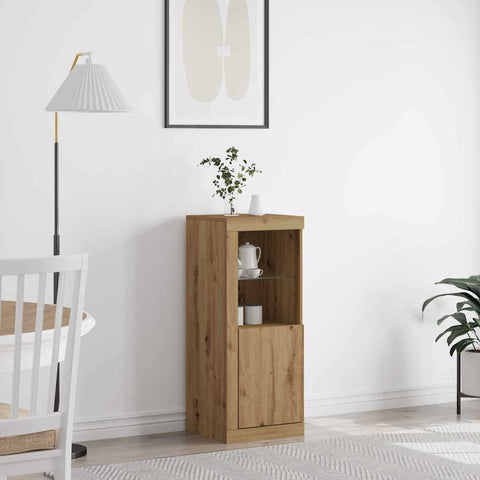 vidaXL Sideboard Artisan oak 41 x 37 x 100 cm Engineered wood