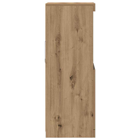 vidaXL Sideboard Artisan oak 41 x 37 x 100 cm Engineered wood