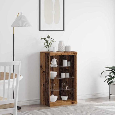 vidaXL Sideboard Old wood 60.5 x 37 x 100 cm Engineered Wood