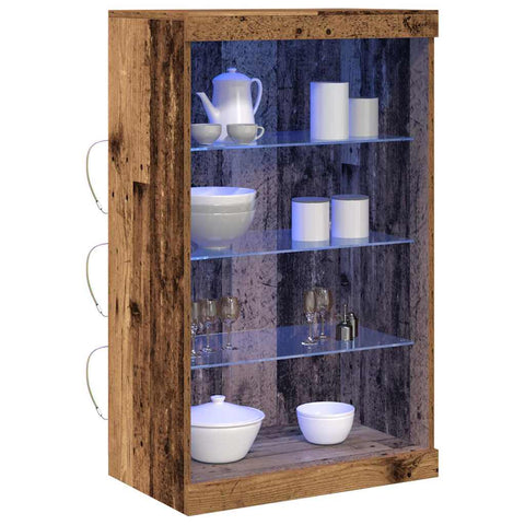vidaXL Sideboard Old wood 60.5 x 37 x 100 cm Engineered Wood