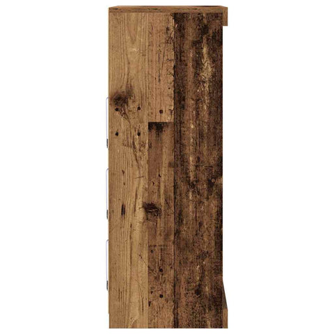 vidaXL Sideboard Old wood 60.5 x 37 x 100 cm Engineered Wood