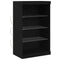 vidaXL Sideboard Black Oak 60.5 x 37 x 100 cm Engineered Wood