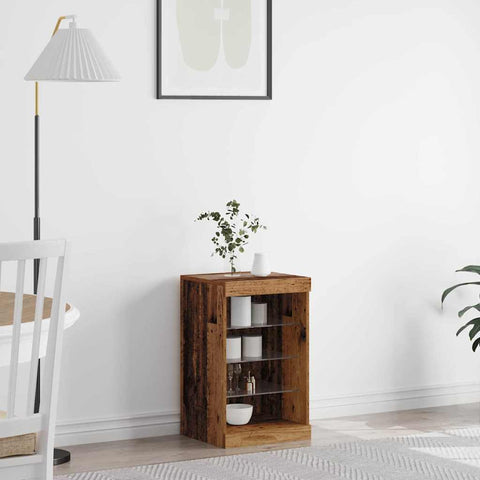 vidaXL Sideboard Old wood 41 x 37 x 67 cm Engineered Wood