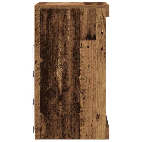 vidaXL Sideboard Old wood 41 x 37 x 67 cm Engineered Wood