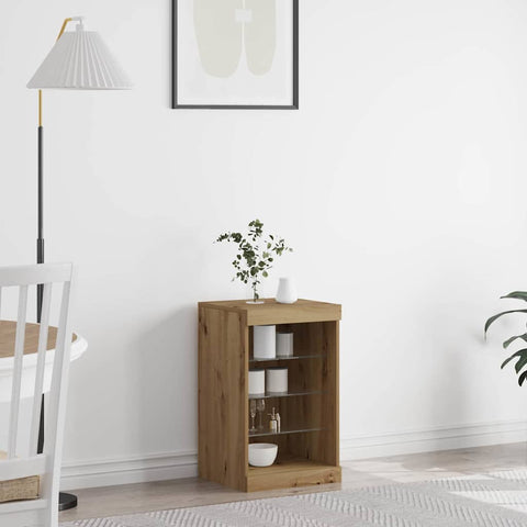 vidaXL Sideboard Artisan oak 41 x 37 x 67 cm Engineered Wood