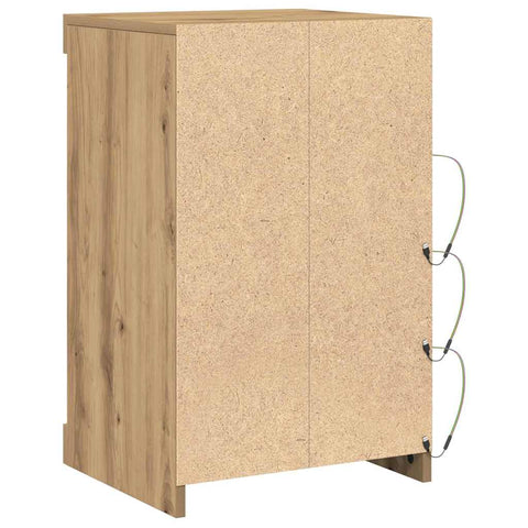 vidaXL Sideboard Artisan oak 41 x 37 x 67 cm Engineered Wood