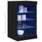 vidaXL Sideboard Black Oak 41 x 37 x 67 cm Engineered Wood