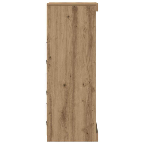 vidaXL Sideboard Artisan oak 41 x 37 x 100 cm Engineered Wood