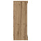 vidaXL Sideboard Artisan oak 41 x 37 x 100 cm Engineered Wood