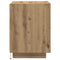 vidaXL Bedside Cabinet with Drawer 2 pcs Artisan oak