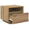 vidaXL Bedside Cabinet with Drawer 2 pcs Artisan oak 40 x 39 x 37 cm