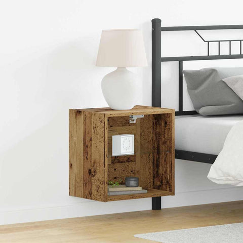 vidaXL Floating Shelf Brown 40 x 28.5 x 40 cm Engineered wood