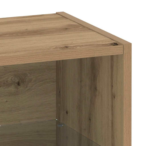 vidaXL Floating Shelf Brown 40 x 28.5 x 40 cm Engineered wood