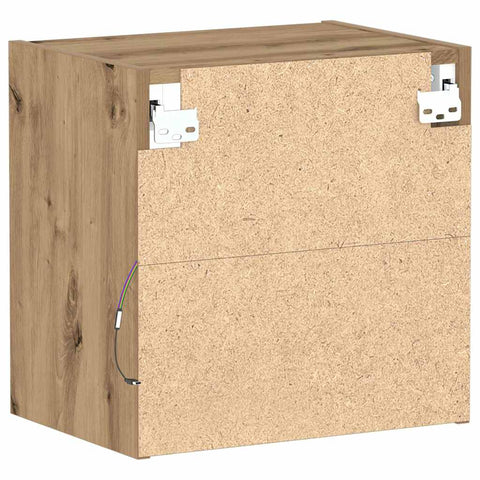 vidaXL Floating Shelf 2 pcs Brown 40 x 28.5 x 40 cm Engineered wood