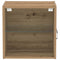 vidaXL Floating Shelf 2 pcs Brown 40 x 28.5 x 40 cm Engineered wood