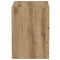 vidaXL Floating Shelf 2 pcs Brown 40 x 28.5 x 40 cm Engineered wood