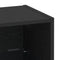 vidaXL Floating Shelf 2 pcs Black Oak 40x28,5x40 cm Engineered Wood
