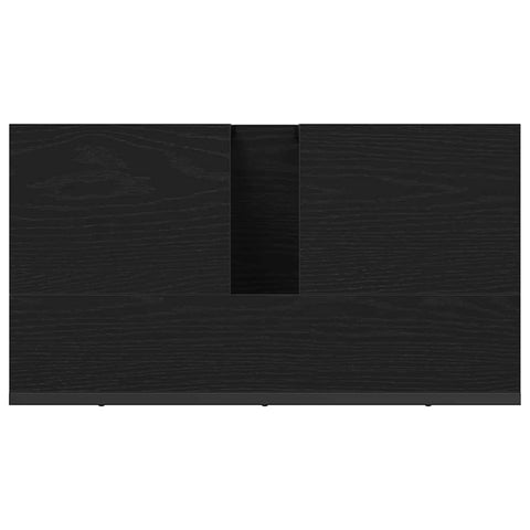 vidaXL Bathroom Sink Cabinet Black oak 60 x 30 x 60 cm Engineered Wood