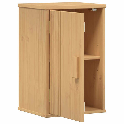 vidaXL Bathroom Cabinet Olden Brown 35 x 30 x 55 cm Solid Pine wood