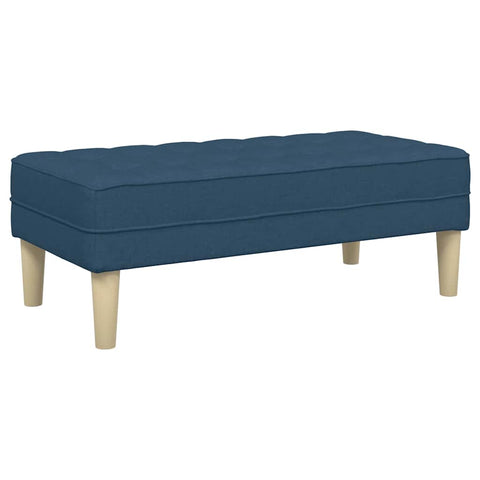 vidaXL Bench Blue 113 x 57 x 39 cm Fabric