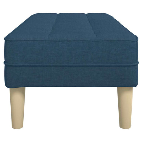 vidaXL Bench Blue 113 x 57 x 39 cm Fabric