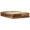 vidaXL Bed Frame without Mattress Old Wood 150x200 cm Engineered Wood