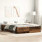 vidaXL Bed Frame without Mattress Old Wood 150x200 cm Engineered Wood