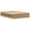 vidaXL Bed Frame without Mattress Artisan Oak 150x200 cm Engineered Wood