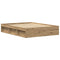 vidaXL Bed Frame without Mattress Artisan Oak 150x200 cm Engineered Wood