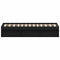 vidaXL Bed Frame without Mattress Black Oak 135x190 cm Engineered Wood