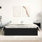 vidaXL Bed Frame without Mattress Black Oak 160x200 cm Engineered Wood