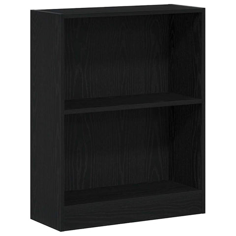 vidaXL Book Cabinet Black 60 x 24 x 76 cm Engineered wood