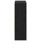vidaXL Book Cabinet Black 60 x 24 x 76 cm Engineered wood