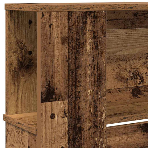 vidaXL Headboard Cabinet 220 x 18,5 x 104,5 cm Engineered wood