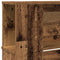 vidaXL Headboard Cabinet 220 x 18,5 x 104,5 cm Engineered wood