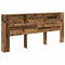 vidaXL Headboard Cabinet 220 x 18,5 x 104,5 cm Engineered wood