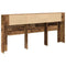 vidaXL Headboard Cabinet 220 x 18,5 x 104,5 cm Engineered wood