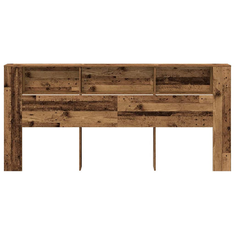 vidaXL Headboard Cabinet 220 x 18,5 x 104,5 cm Engineered wood