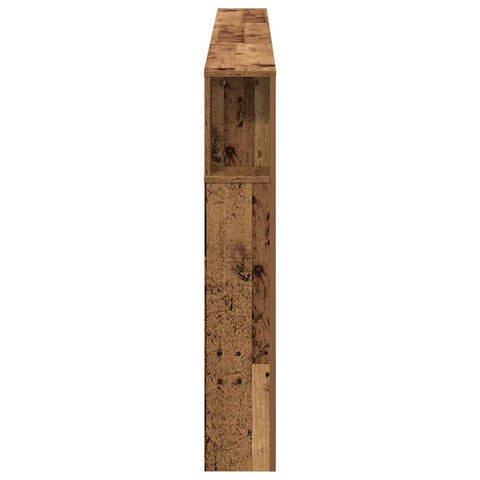 vidaXL Headboard Cabinet 220 x 18,5 x 104,5 cm Engineered wood