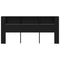 vidaXL Headboard Cabinet 220 x 18,5 x 104,5 cm Engineered wood