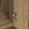 vidaXL Wall Cabinet Artisan oak 80 x 33 x 80 cm Engineered wood