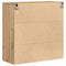 vidaXL Wall Cabinet Artisan oak 80 x 33 x 80 cm Engineered wood