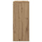 vidaXL Wall Cabinet Artisan oak 80 x 33 x 80 cm Engineered wood